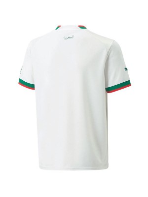 Morocco away jersey soccer uniform men's second sportswear football top shirt 2022